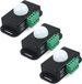 Wan GmbH 3 Pièces Interrupteur de détecteur de mouvement 12V/24V Capteur PIR pour bandes LED