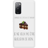 Eet taarten Siliconen hoesje compatibel met Galaxy S20 FE