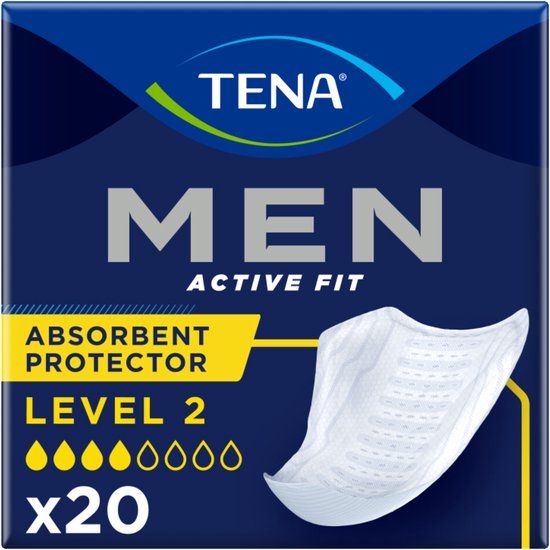 TENA Men Active Fit Level 2 - 20 stuks