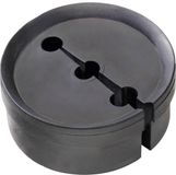 Wiska 10103108 GFD 25/01/090 Dicht-inzetstuk Slagvast, Met trekontlasting M25 Kunststof Zwart (RAL 9005) 25 stuk(s)