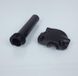 Domino Gaspedaal voor Scooter Aprilia 50 Scarabeo 1993-2005 Nieuw Zwart