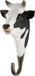Wildlife Garden Kapstok Koe - Hout - Wit/Zwart - 1-haaks