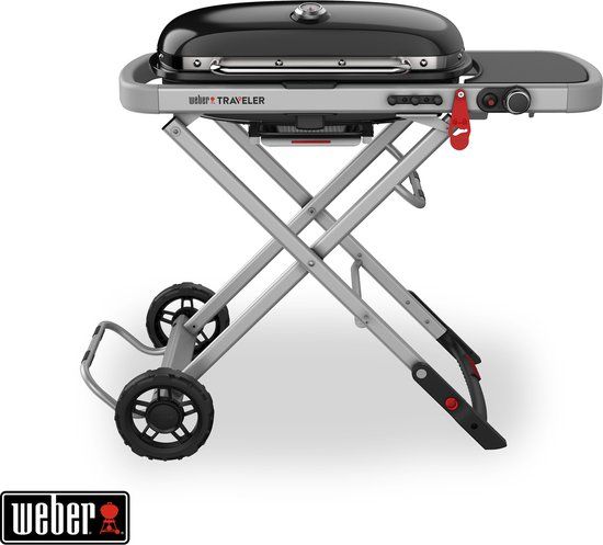 Weber Traveler Gasbarbecue - Zwart