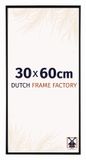Dutch Frame Factory Fotolijst 30x60 cm - Kunststof - Zwart Hoogglans - Easy