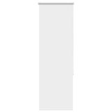 vidaXL Rolgordijn verduisterend 55x150cm polyester wit