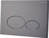 Wiesbaden Drukplaat wiesbaden x32 voor inbouwreservoir gunmetal