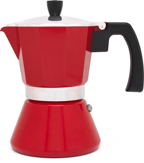 Leopold Vienna Espressomaker rood 6 cups