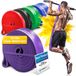 Merkloos Weerstandsbanden elastiek pull up - Fitnesselastiek - 3,2 cm breed - Set - Voor krachttraining en yoga