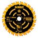DeWalt Lame de scie circulaire Extreme - 165 x 20 x 24T - Bois (Avec clous)