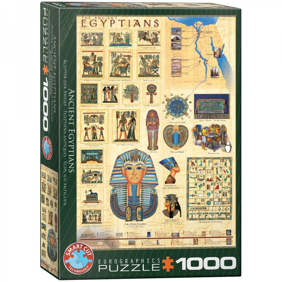 Eurographics Oude Egyptenaren 1000-delige puzzel