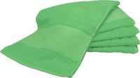 ARTG Towelzz® SPORTHANDDOEK Extra Lang - 30 x 140 cm - Set van 5 stuks - IRISH GREEN