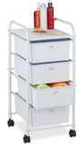 Merkloos Relaxdays badkamer trolley