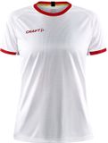 Craft Progress 2.0 Graphic Shirt Korte Mouw Dames - Wit / Bright Red