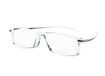 Eschenbach MiniFrame2 Unisex Rectangular Full rim Translucent Reading glasses 1.5 dpt