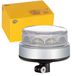 HELLA 2XD 012 980-011 LED-Flitslamp - K-LED Blizzard - 12/24V - Geel - Opbouw/Pijpsteun, flexibel