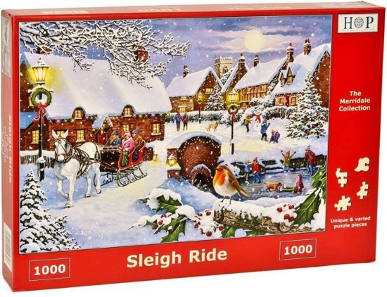 House Of Puzzles Sleigh Ride Puzzel 1000 stukjes