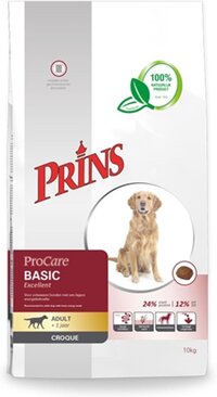 Prins Procare Hondenvoer Basic Excellent - 10 kg