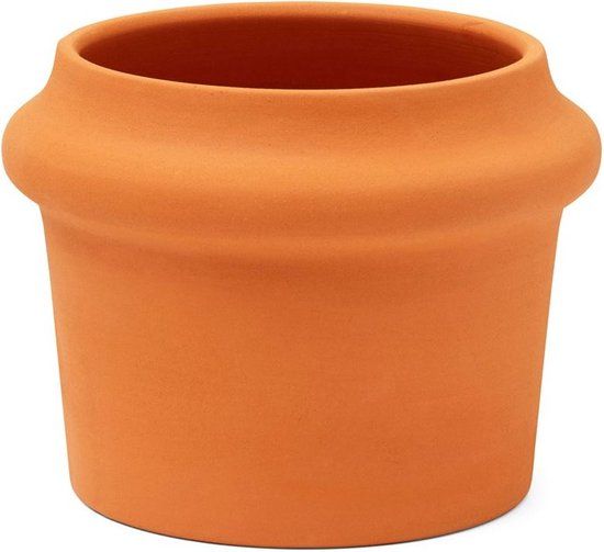 Normann Copenhagen - Garden Flowerpot Small Terracotta - Terracotta - 20 cm