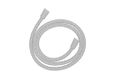 Croydex Essentials versterkte doucheslang PVC 1,5 m wit
