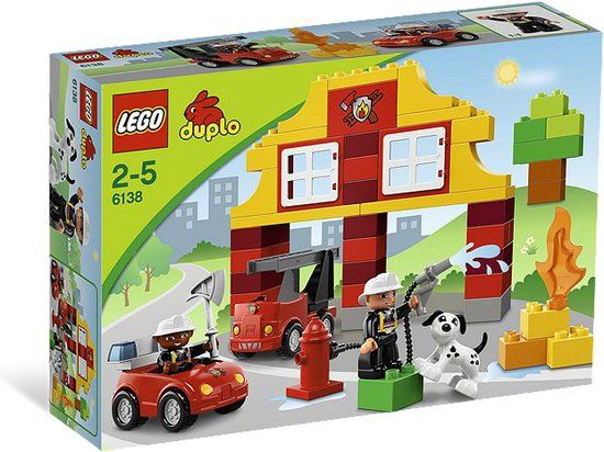 LEGO DUPLO Mijn Eerste Brandweerkazerne - 6138