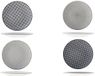 Cosy&Trendy Mix Crazy dinerbord Ã˜ 26.8 cm - assorti - Set-4