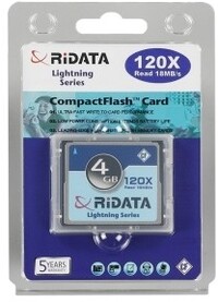 Ridata CompactFlash 4GB 120xspeed