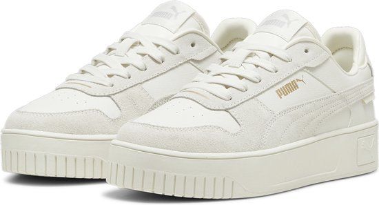 PUMA Carina Street SD Dames Sneakers - Vapor Gray-Vapor Gray-PUMA Gold - Maat 42