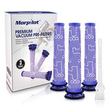 Filtervervanging morpilot Filtervervanging voor Dyson V6 V7 V8 - 3-pack wasbare filters voor stofzuiger DC58 DC59 DC61 DC62 DC74 vervangt deel 965661-01, 2241019