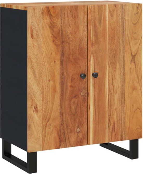 vidaXL Dressoir 60x33x75 cm massief acaciahout