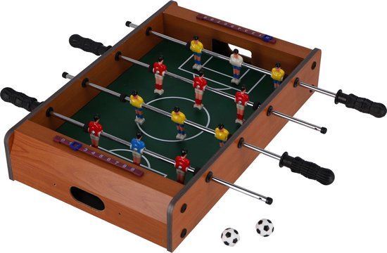 Otto Simon Voetbaltafel klein 48,5 X 30,5 X 5,9 cm Blauw Kunststof