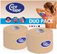 Cure Tape Lot économique - 2x - 5cm * 5m - Beige