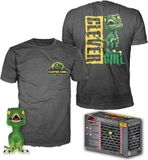 Funko Pop! & Tee Box: Jurassic Park - Clever Raptor (Size XL)
