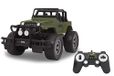 Jeep Wrangler Rubicon 1:12 2,4 GHz – 9 km/h, licht voor/achtergeprofileerde terreinbanden, frontrammer zorgt voor een stevige uitstraling, spoorinstelbaar.