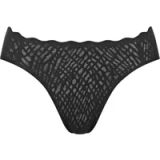sloggi ZERO Feel Bliss High leg Dames Onderbroek - Zwart - Maat XS
