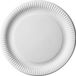 PAPSTAR 50 Borden, karton pure rond Ø 29 cm wit