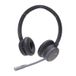 AGFEO Infinity Headset Sans fil Bandeau Bureau/centre d'appels Bluetooth Noir