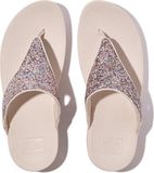 FitFlop Lulu Multi-Tonal Glitter Toe-Post Sandals Vrouwen - Nude Rose Mix
