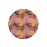 Questo Casa Ronde Digitally Printed Mouse Pad, Non-Slip Bottom, for Office and Home, Diameter: 22 cm