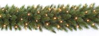 Triumph Tree Forest Frosted Guirlande met LED Verlichting - L180 cm - Groen