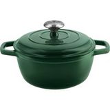 SILVERCREST® Faitout en fonte Premium, 2,2 L (Vert)