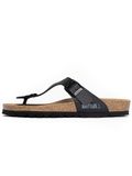 Bayton Teenslipper 'Mercure' basaltgrijs / zwart