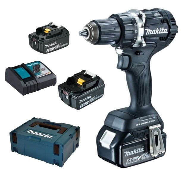 uitgehongerd geld Uiterlijk Makita DDF484BJX1 BLACK EDITION 18v Boor-/schroefmachine koolborstelloos 2x  5,0 Ah accu + 1x 3.0Ah accu boormachine kopen? | Kieskeurig.nl | helpt je  kiezen