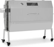 Klarstein Sauenland Pro XL - Rotisserie BBQ Grill - Stainless Steel - with Lid & Wheels