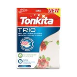Tonkita Trio 3-laags strijkplankovertrek, 140 x 50 cm