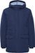 Blend Waterproof Jack met Capuchon, Lange Mouw, Steekzakken, Knopen, Blauw, Maat L, Polyester, Unisex, Herfst/Winter 2024