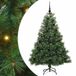 vidaXL Sapin de Noël artificiel avec 150 LED, Vert, 150 cm