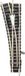 Fleischmann N Fleischmann Piccolo (met ballastbed) 9178 Wissel, Links 111 mm 15 ° 430 mm 1 stuk(s)