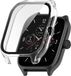 Strap-it Hard case bescherming - Stevig PC hoesje met glasplaat geschikt voor Amazfit GTS 4 - transparant