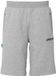 Uhlsport ID Shorts Dark Grau Melange Polyester Voetbalshorts Mannen 4XL