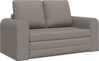 vidaXL Slaapbank Taupe Stof 148 x 71 x 83 cm